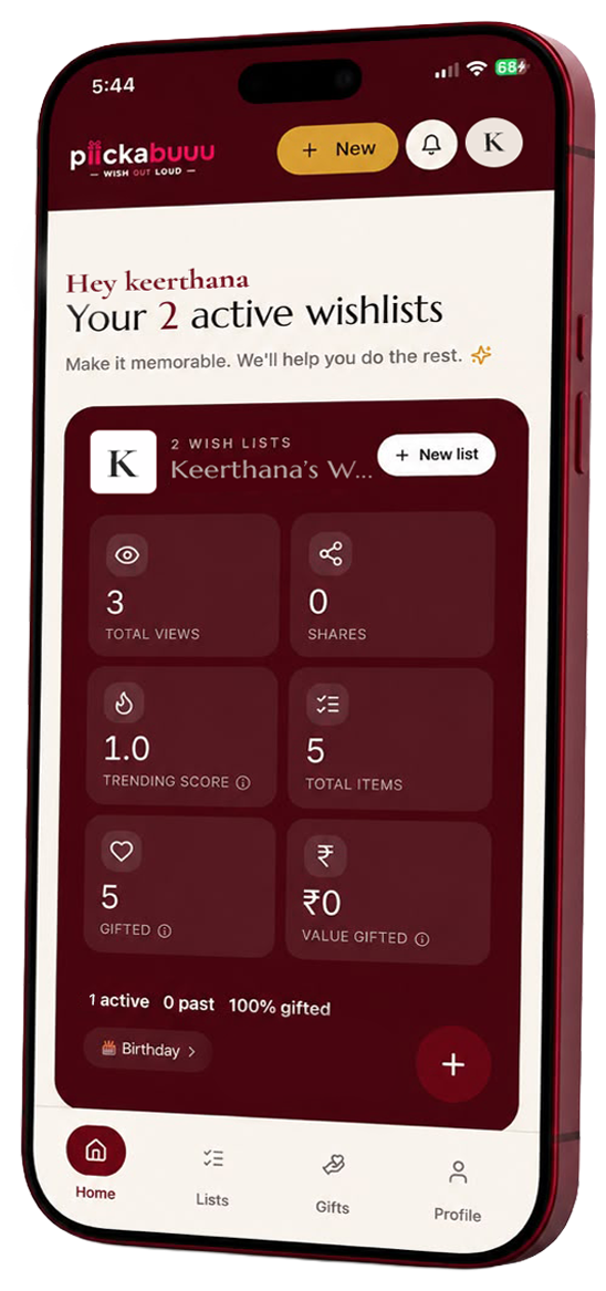 Pickabuuu mobile experience